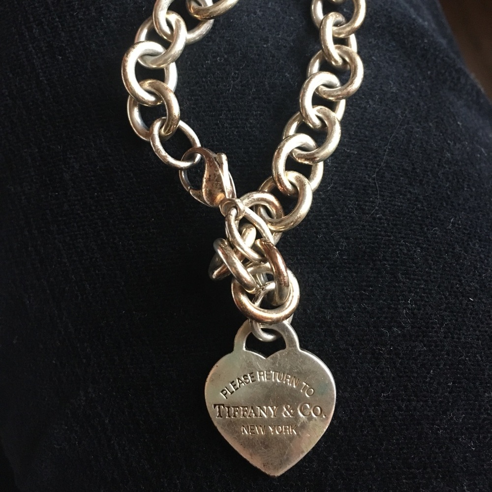 Tiffany Heart-tag Charm Bracelet
